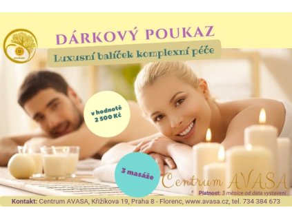 Vánoční dárkový poukaz Centra Avasa (2)