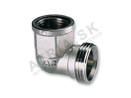 Vykurovacia technika Koleno - 3/4"FxEK; nikl