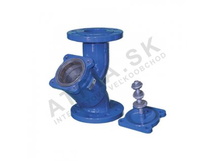 5927 prirubovy filter s magnetom dn 125 400 mm
