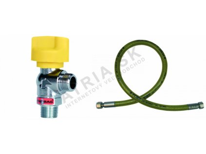 44978 sada flex gulovy uzaver rohovy 1 2 mf 1 000 mm