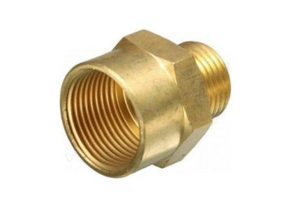 Fiting Obrátená redukcia 3/8“-1/2“ mosadz
