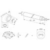 d 13686077893274 BOSCH C13x (2574) Zestaw powietrzno spalinowy do poziomego wyprowadzenia przez sciane 2