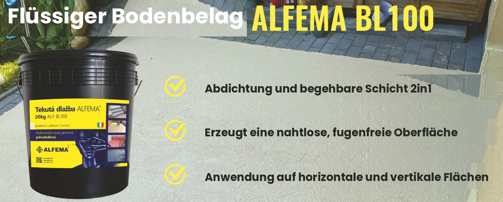 Flüssiger Bodenbelag