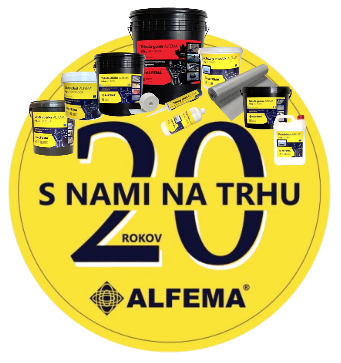 Aflema 20 rokov am Markt