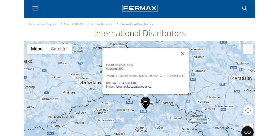 AVEDES International distributor
