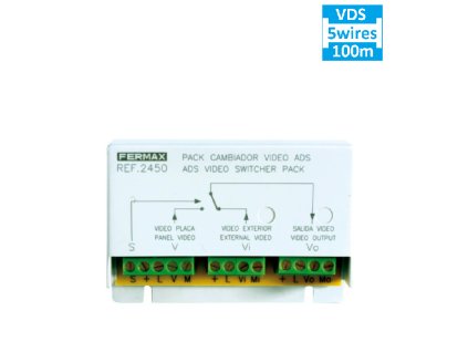 PVT.2450 VDS VIDEO PŘEPÍNAČ
