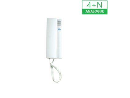 REF.80447 4+N DOMOVNÍ TELEFON CITYMAX BASIC BÍLÝ