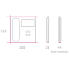 REF.9446 VEO 4,3" WiFi DUOX PLUS VIDEOTELEFON