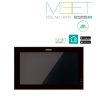 REF.14723 MEET ČERNÝ WIT 7" VIDEOTELEFON, PoE