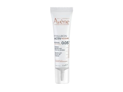 Avene HYALURON ACTIV PROCEDURE Mikro-liftingový krém na oči a pery s retinalom 0,05 % 15 ml