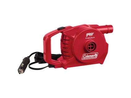 Elektrická pumpa Coleman 12V QuickPump s nástavci na ventily.