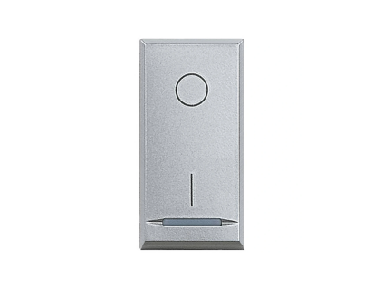 Legrand Axolute HC4002 hliníkový vypínač 2P designový