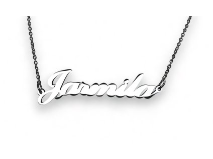 2921 Řetízek z chirurgické oceli se jménem JARMILA