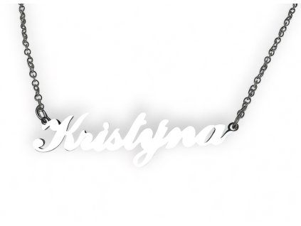 2923 Řetízek z chirurgické oceli se jménem KRISTÝNA