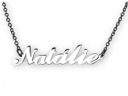 2930 Řetízek z chirurgické oceli se jménem NATÁLIE