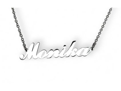 2929 Řetízek z chirurgické oceli se jménem MONIKA