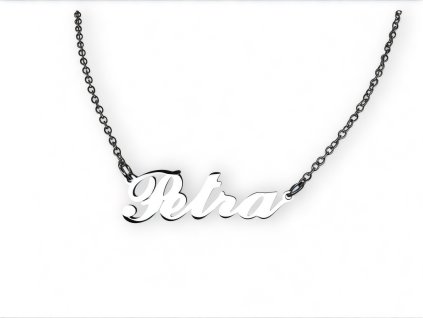 2933 Řetízek z chirurgické oceli se jménem PETRA