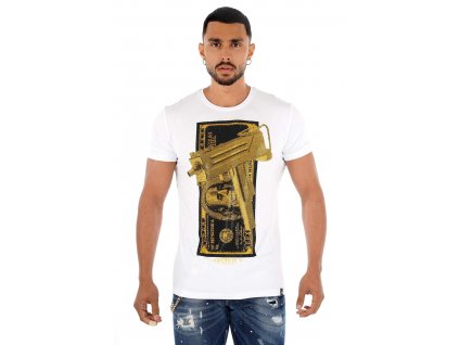 Tričko George V, bílé (Velikost 3XL)