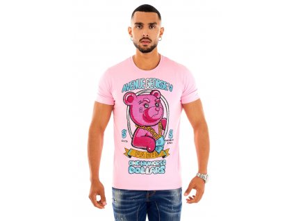 Tričko George V, růžové (Velikost 3XL)