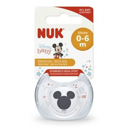 NUK Cumlík DISNEY-MICKEY 0-6m Box