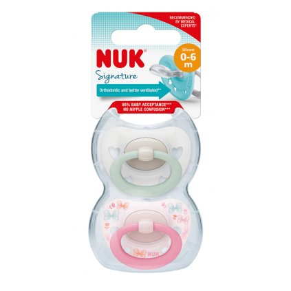 NUK Cumlík Signature 0-6m 2ks box