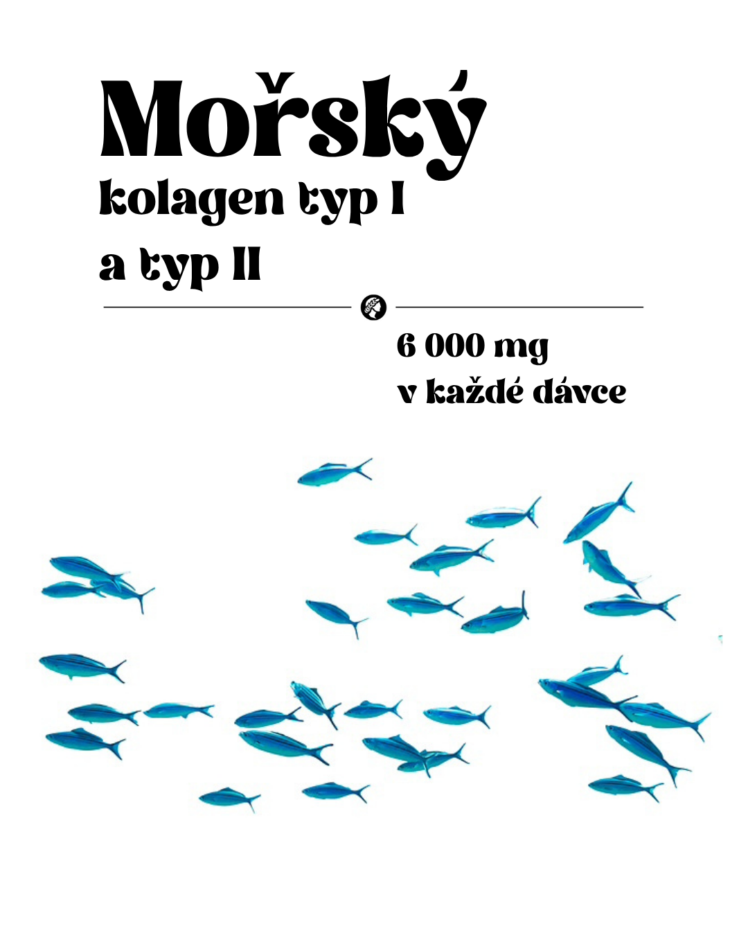 Proč právě tyto dva typy mořského kolagenu?