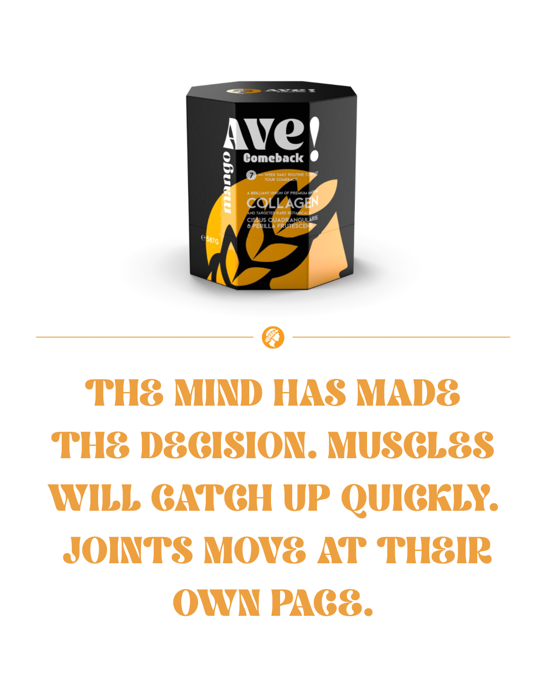 The Mind Has Made the Decision. Muscles Will Catch Up Quickly. Joints Move at Their Own Pace.