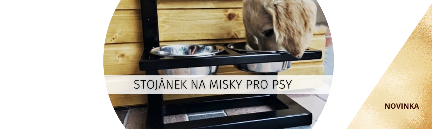 Stojánek na misky pro psy