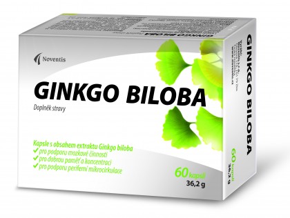 Ginkgo Biloba 60 kapslí