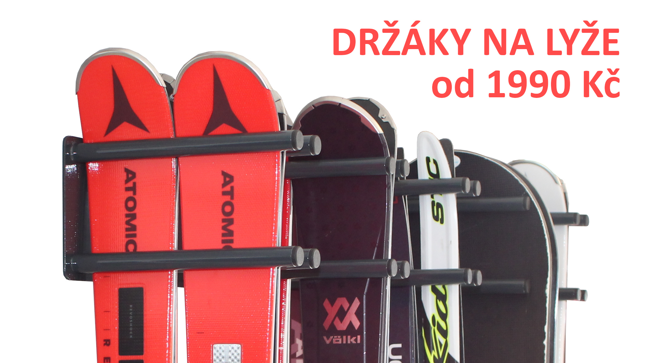 Držáky na lyže