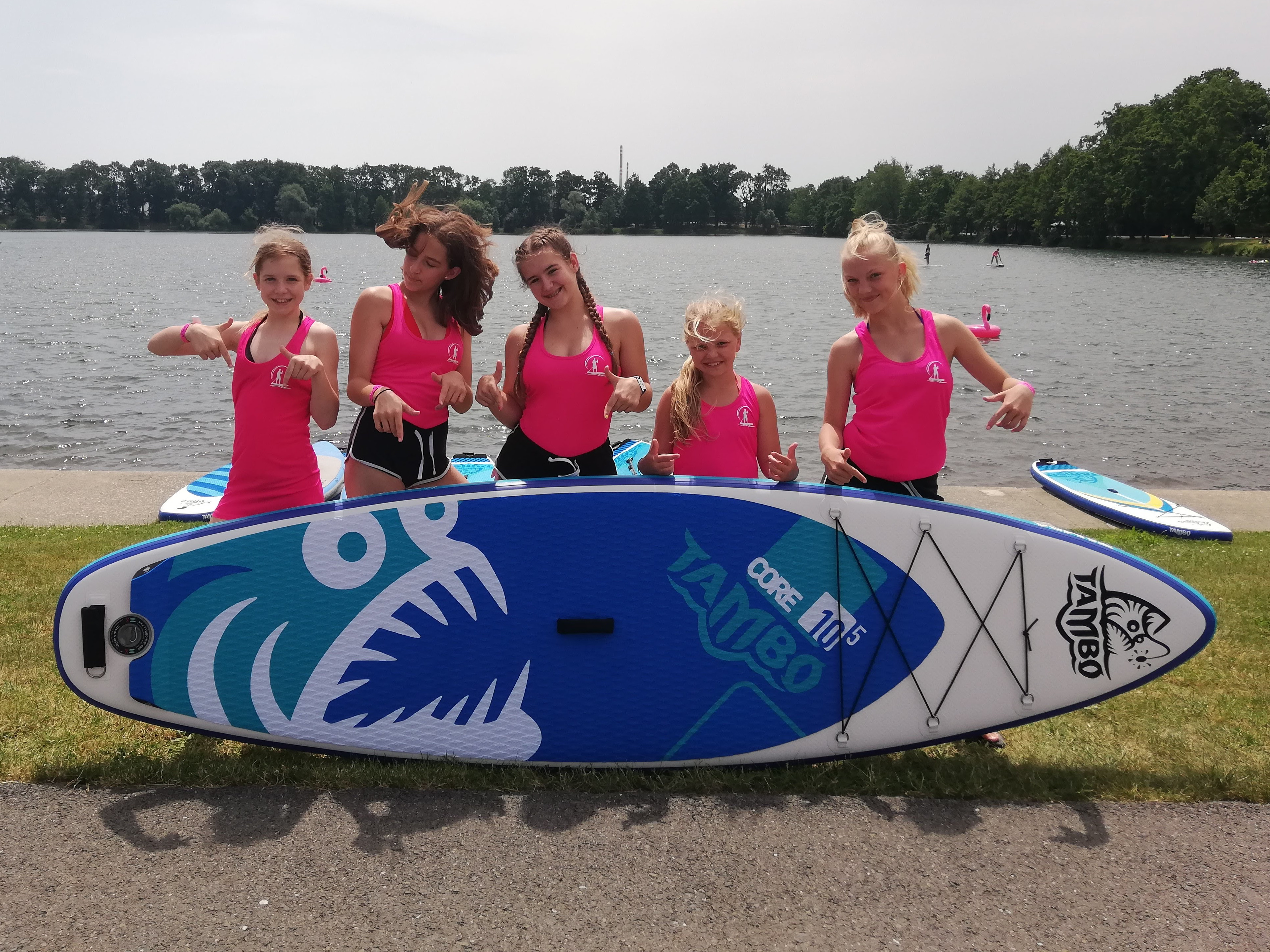 V létě na paddleboard s Tambikem