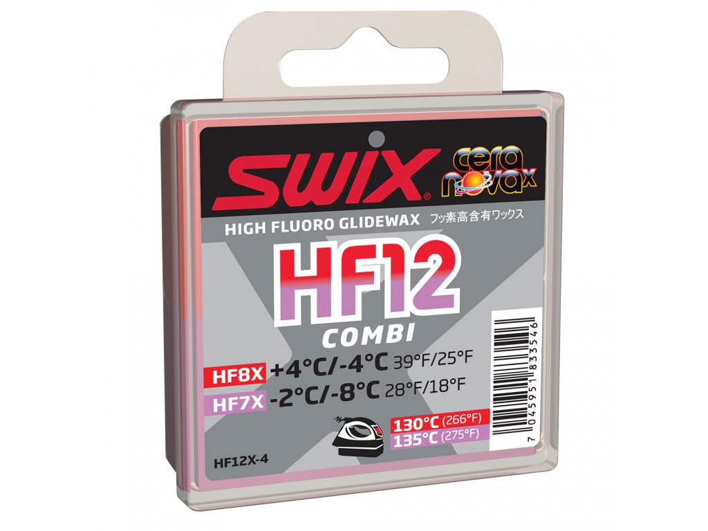 SWIX 高フッ素配合 ワックス HF8 40g×5 SWIX HFシリーズ (フッ素高含有