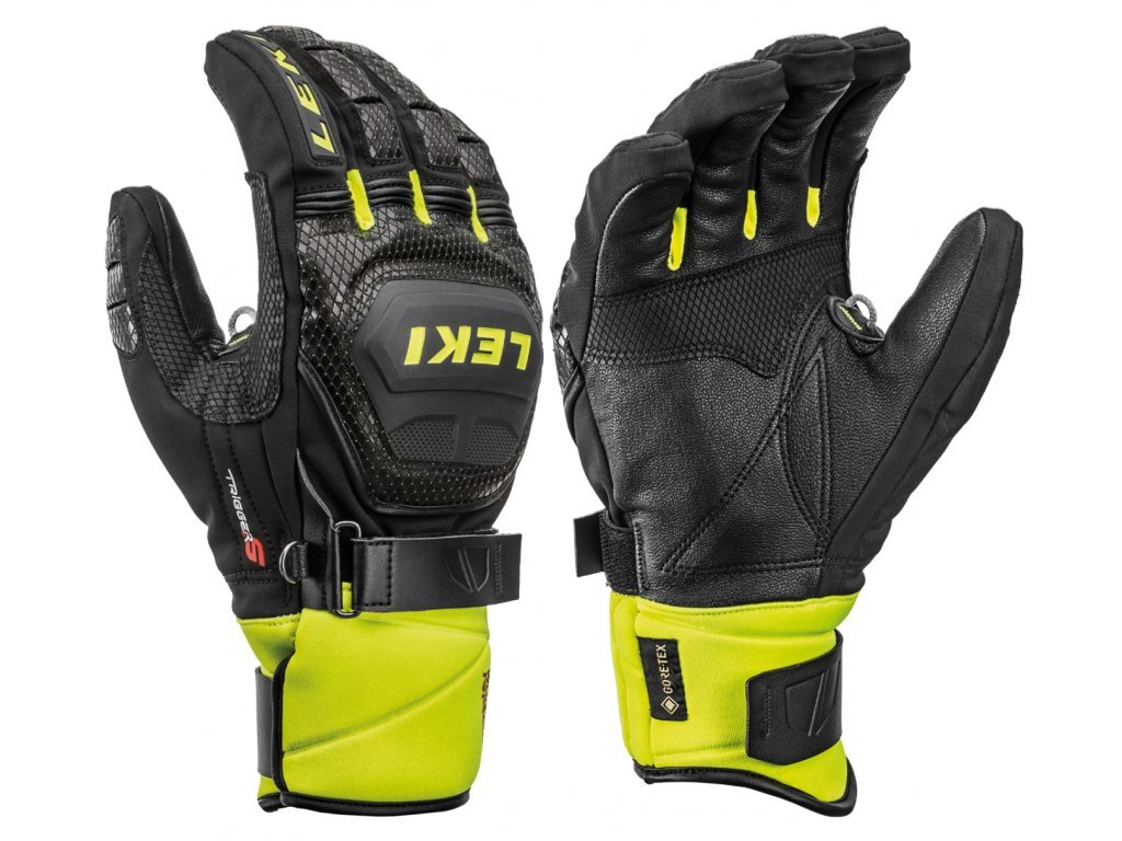 | / GTX Flex Ice AVEX Worldcup Black Trainer SKI Zitrone - Handschuhe Race Skihandschuhe / Leki mit