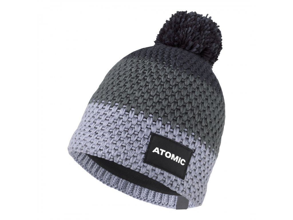 Hat Atomic Racing Beanie Anthracite Grey Blush Gray Winter