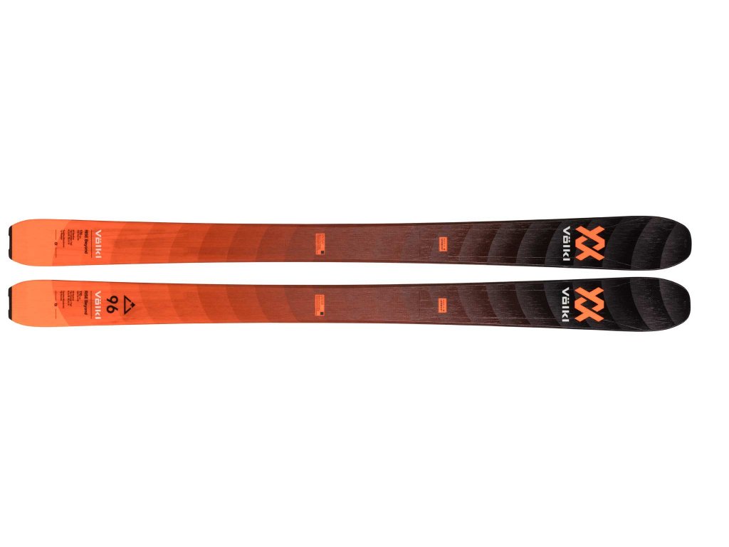 VOLKL Rise Beyond 96 BLACK / ORANGE + SKINS - Skialp ski | AVEX SKI