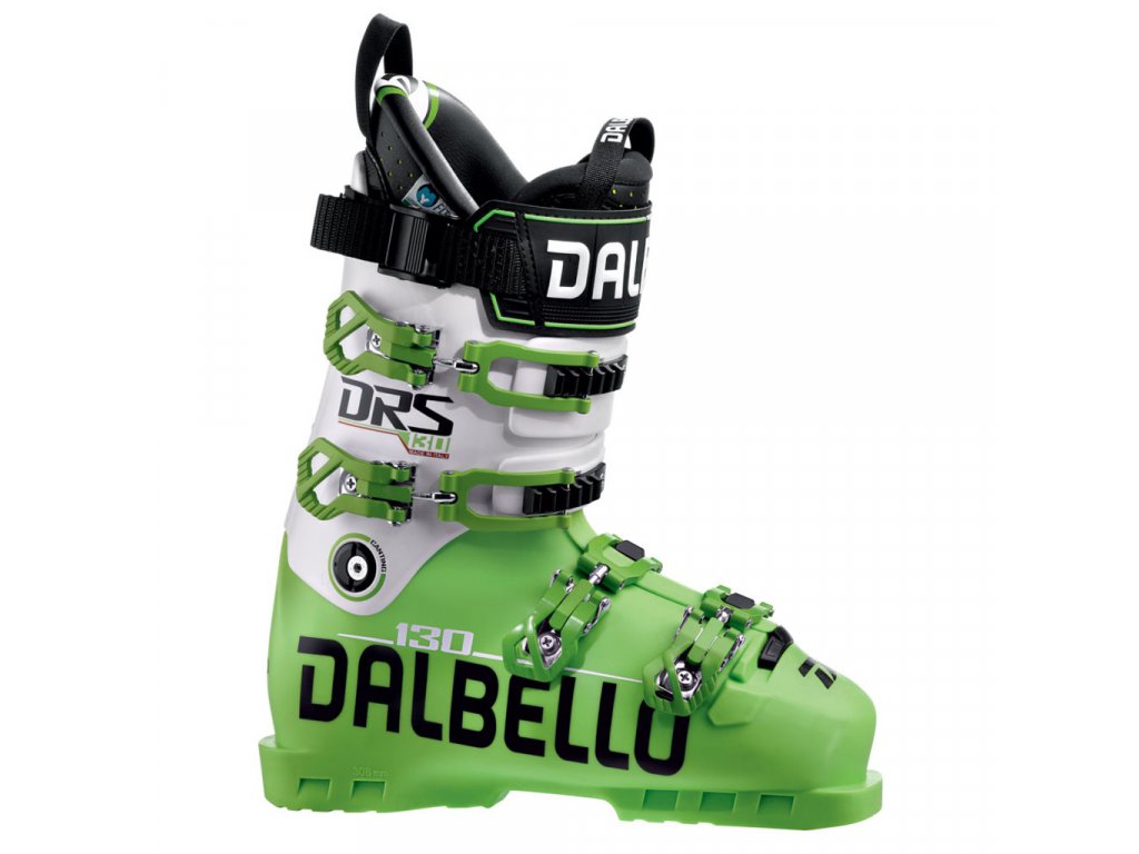 DALBELLO DRS 130 UNI LIME / WHITE - Ski boots Dalbello DALBELLO DRS 130 UNI LIME / WHITE - Ski boots Dalbello