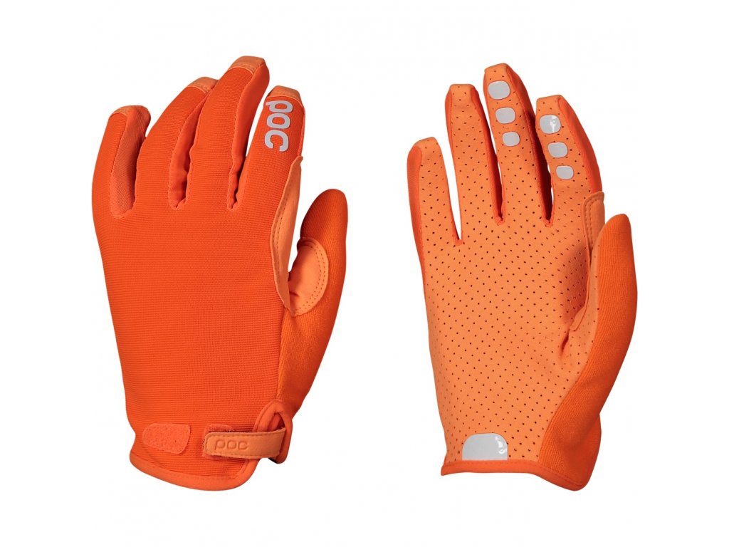 Orange online cycling gloves