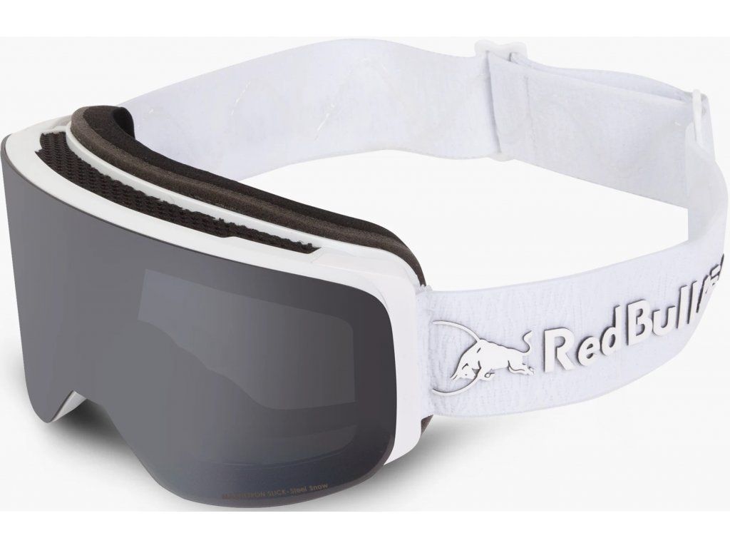 Maschera Red Bull Spect Park Matt Black Smoke Silver Mirror - Inverno