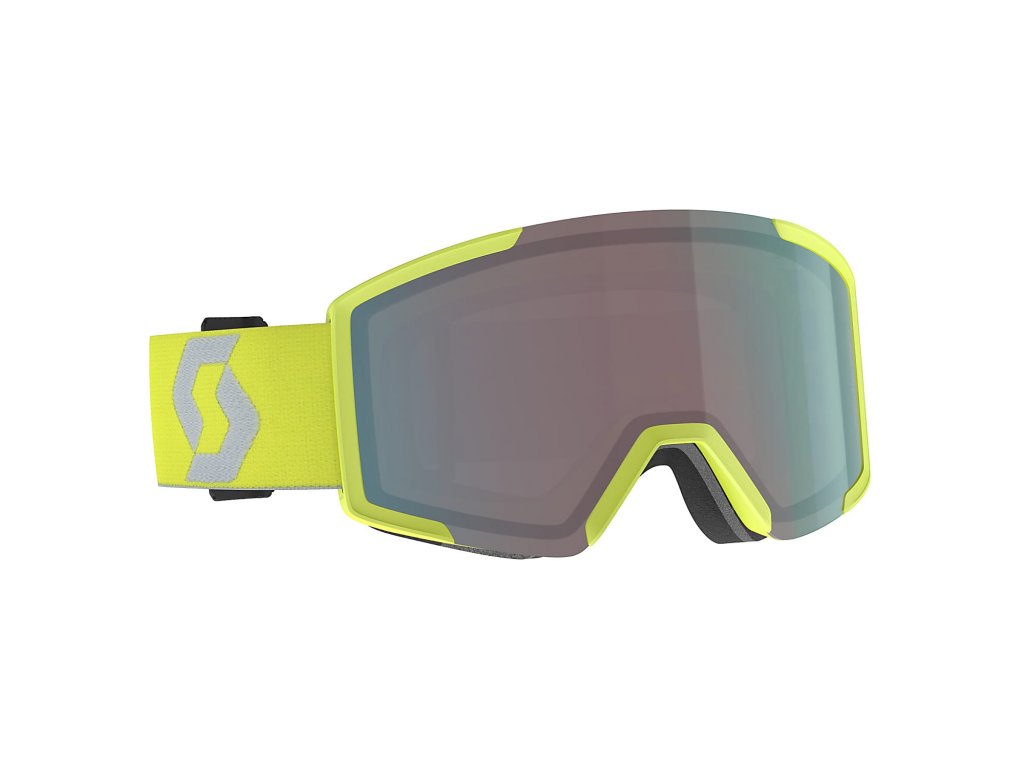 SCOTT SHIELD Virescent Yellow/Light Grey/Enhancer Aqua