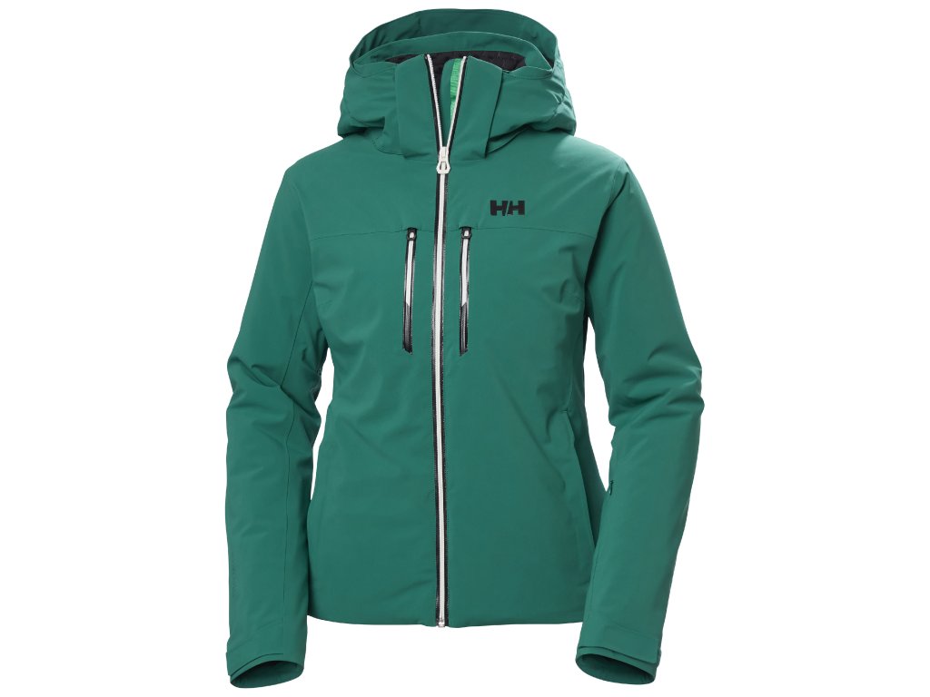 HELLY HANSEN W ALPHELIA LIFALOFT JACKET Emerald Skijacken AVEX SKI
