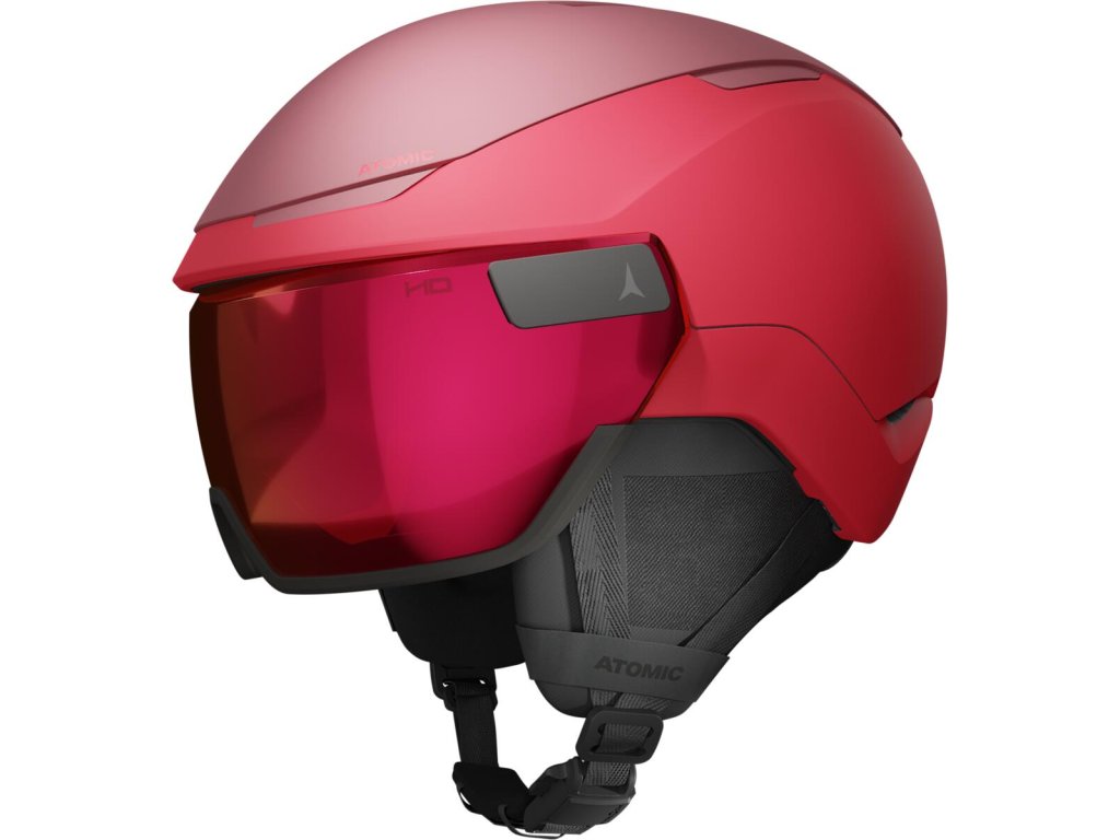 ATOMIC REVENT GT AMID VISOR HD Red 24/25 - Ski helmets ATOMIC