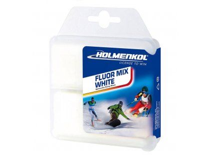 Holmenkol fluormix fehér 2x35g
