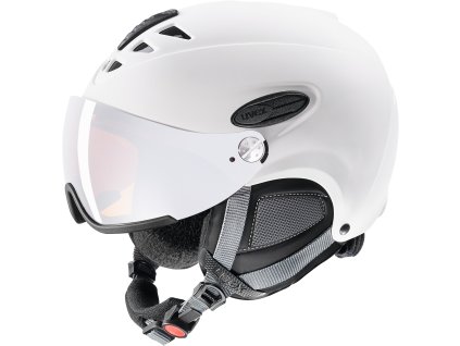 Přilba UVEX HLMT 300 Visor White mat
