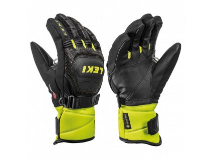 Trener wyścigu LEKI Worldcup Flex z GTX Junior Black / Ice / Lemon