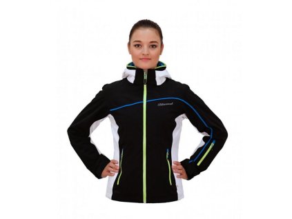Bunda BLIZZARD VIVA RACE JACKET Black/White/Light Blue/Green
