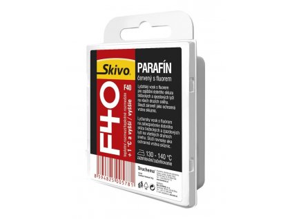 Skivo Paraffin F40 Red