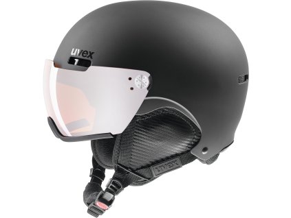 Přilba UVEX HLMT 500 Visor Black mat