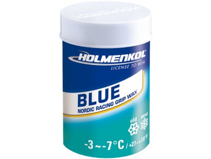 HOLMENKOL GRIP Blue -3°C/-7°C