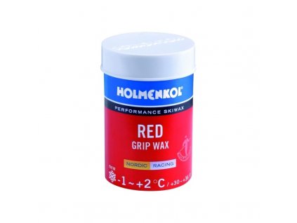 Holmenkol Grip Red + 2 ° C / -1 ° C