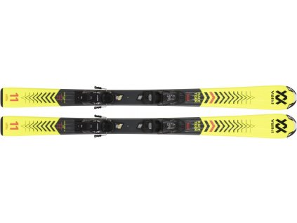 VOLKL JR RACETIGER YELLOW + VMOTION JR 4,5